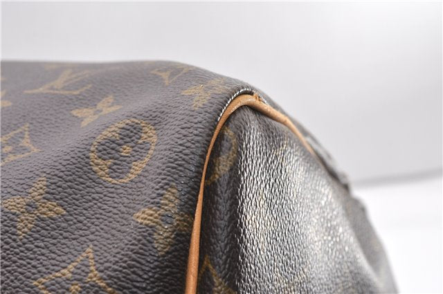 Authentic Louis Vuitton Monogram Keepall Bandouliere 60 M41412 Boston Bag 2342F