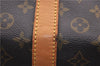 Authentic Louis Vuitton Monogram Keepall Bandouliere 60 M41412 Boston Bag 2342F