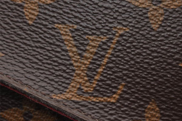 Authentic Louis Vuitton Monogram Pochette Felicie Shoulder Bag M61276 LV 2342I
