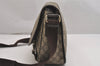 Authentic GUCCI Shoulder Cross Body Bag GG PVC Leather 201732 Brown 2343I