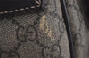 Authentic GUCCI Shoulder Cross Body Bag GG PVC Leather 201732 Brown 2343I