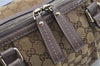 Authentic GUCCI Sukey 2Way Tote Hand Bag GG Canvas Leather 247902 Brown 2345I