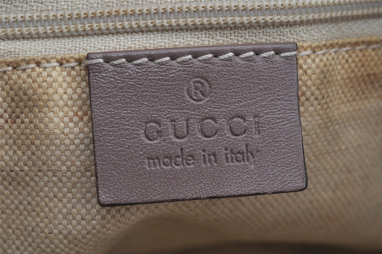 Authentic GUCCI Sukey 2Way Tote Hand Bag GG Canvas Leather 247902 Brown 2345I