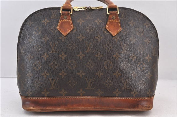 Authentic Louis Vuitton Monogram Alma Hand Bag M51130 LV 2347D