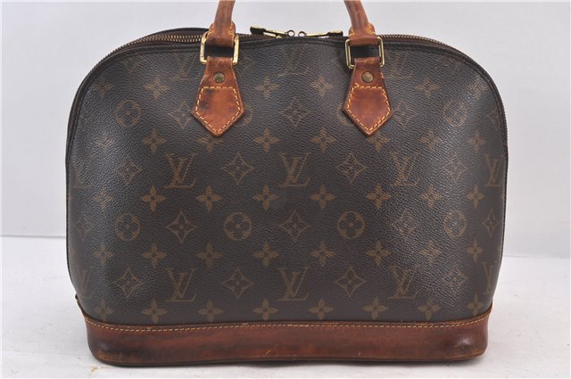 Authentic Louis Vuitton Monogram Alma Hand Bag M51130 LV 2347D