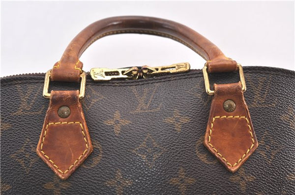 Authentic Louis Vuitton Monogram Alma Hand Bag M51130 LV 2347D