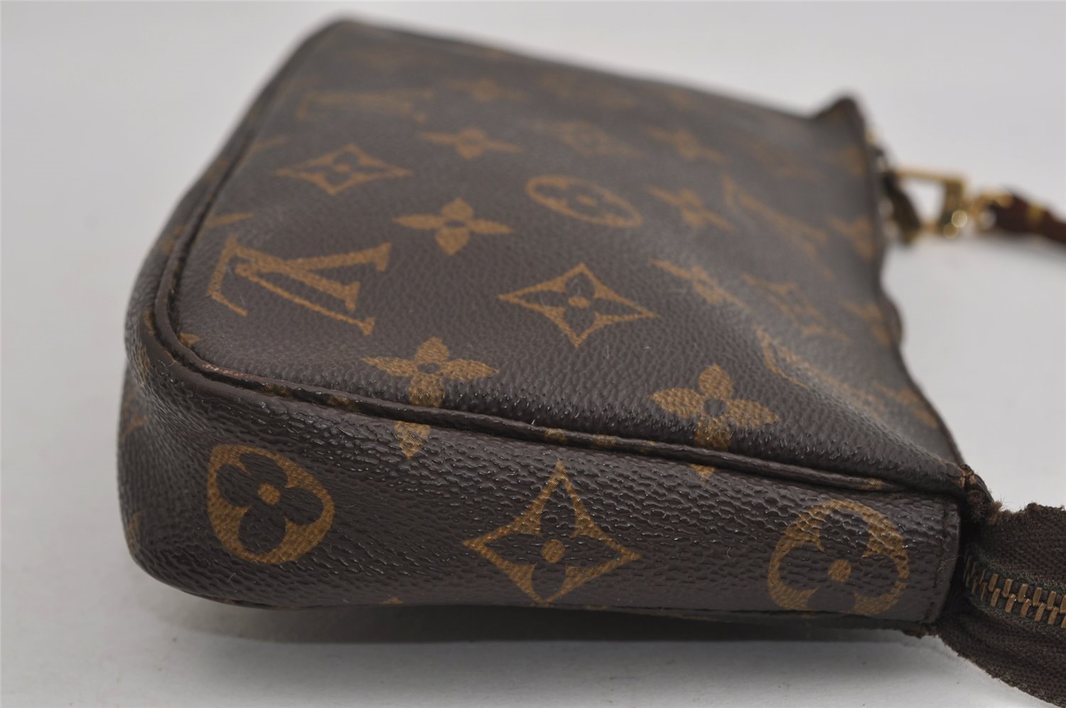 Authentic Louis Vuitton Monogram Pochette Accessoires Pouch M51980 LV 2347I