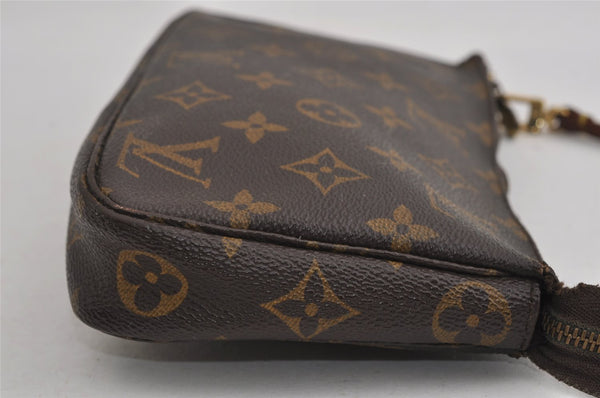 Authentic Louis Vuitton Monogram Pochette Accessoires Pouch M51980 LV 2347I
