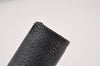 Authentic Louis Vuitton Damier Graphite Portefeuille Brazza N62665 Wallet 2348I