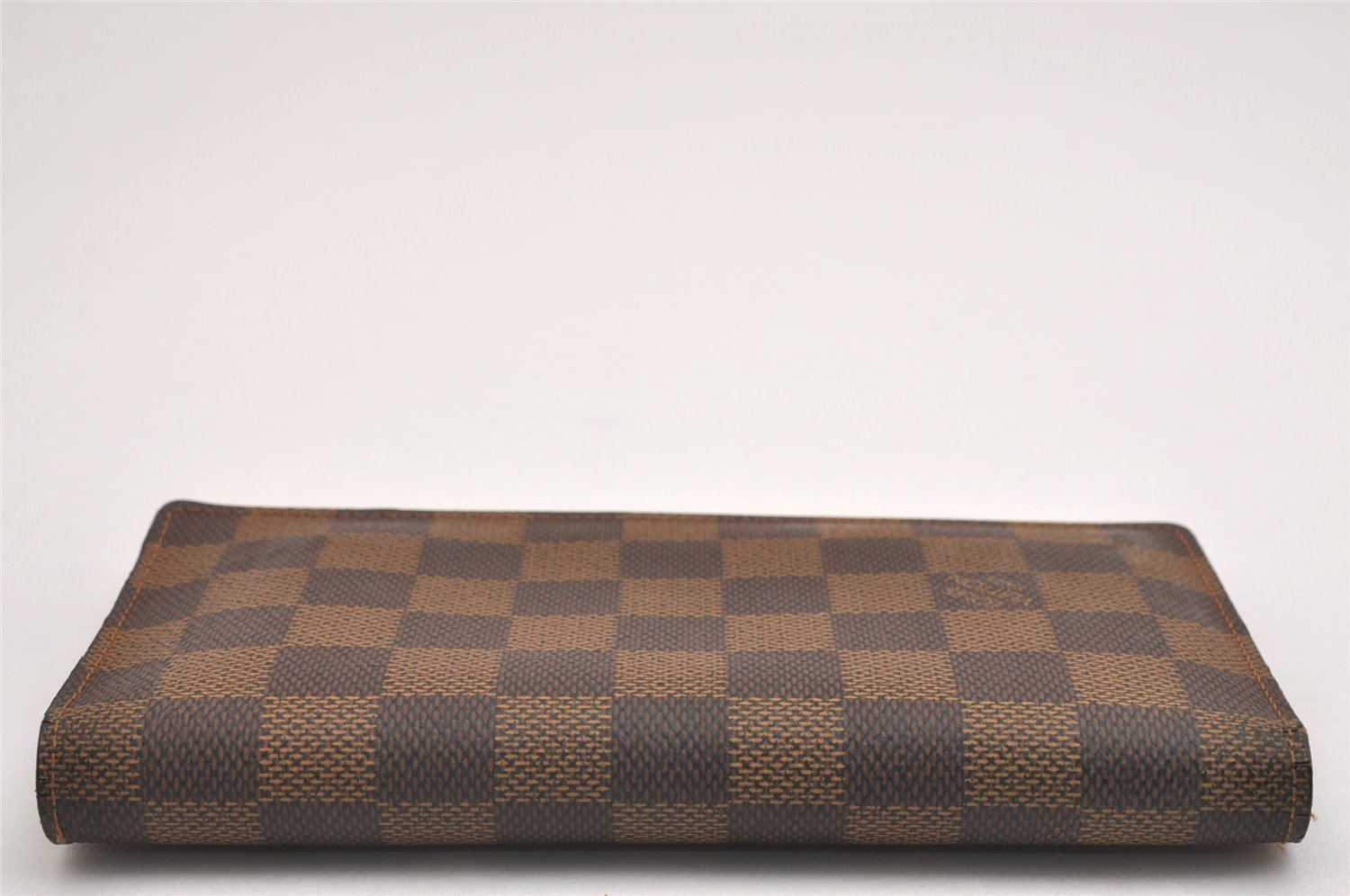 Authentic Louis Vuitton Damier Porte Valeurs Cartes Credit N61823 Wallet 2349I