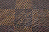 Authentic Louis Vuitton Damier Porte Valeurs Cartes Credit N61823 Wallet 2349I