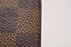 Authentic Louis Vuitton Damier Porte Valeurs Cartes Credit N61823 Wallet 2349I