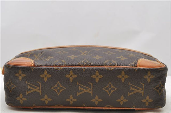 Auth Louis Vuitton Monogram Trocadero 27 Shoulder Cross Bag M51274 LV Junk 2350D