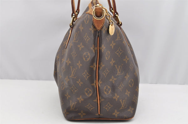 Authentic Louis Vuitton Monogram Palermo PM Shoulder Tote Bag M40145 LV 2352I