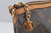 Authentic Louis Vuitton Monogram Palermo PM Shoulder Tote Bag M40145 LV 2352I