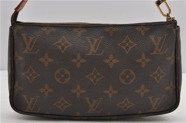 Authentic Louis Vuitton Monogram Pochette Accessoires Pouch M51980 LV 2353F