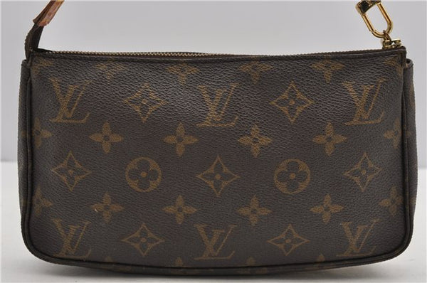Authentic Louis Vuitton Monogram Pochette Accessoires Pouch M51980 LV 2353F