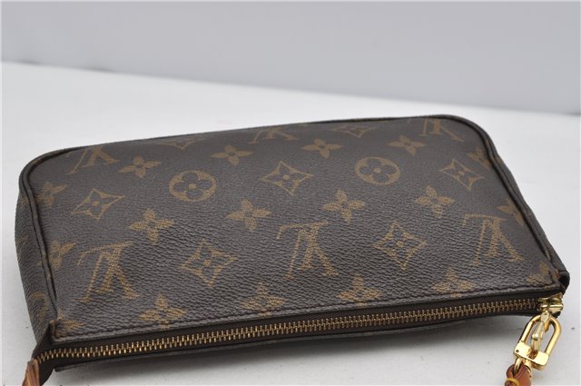 Authentic Louis Vuitton Monogram Pochette Accessoires Pouch M51980 LV 2353F