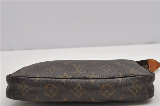 Authentic Louis Vuitton Monogram Pochette Accessoires Pouch M51980 LV 2353F