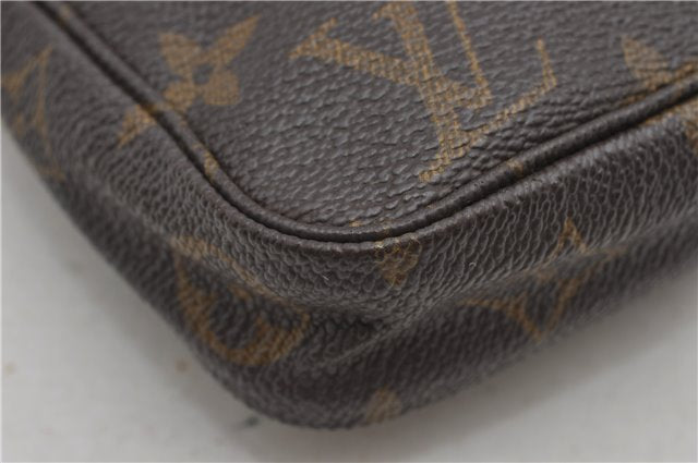 Authentic Louis Vuitton Monogram Pochette Accessoires Pouch M51980 LV 2353F