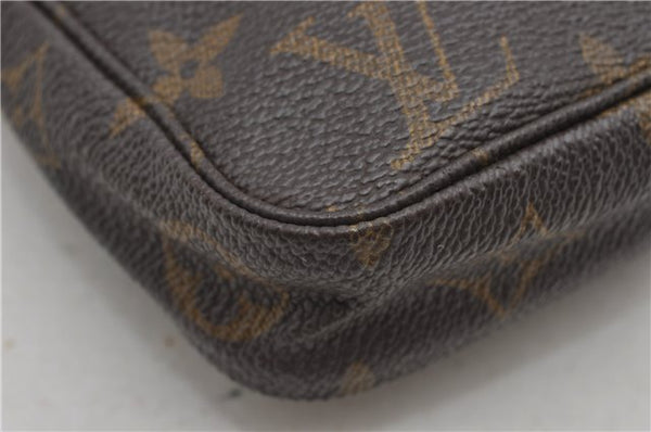 Authentic Louis Vuitton Monogram Pochette Accessoires Pouch M51980 LV 2353F