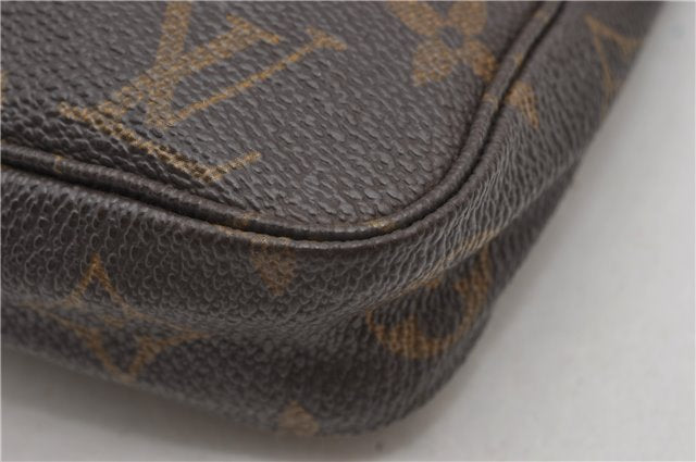 Authentic Louis Vuitton Monogram Pochette Accessoires Pouch M51980 LV 2353F