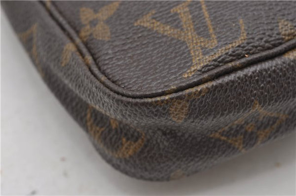 Authentic Louis Vuitton Monogram Pochette Accessoires Pouch M51980 LV 2353F