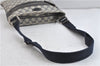 Authentic GUCCI Shoulder Cross Body Bag GG PVC Leather 295257 Navy Blue 2354D