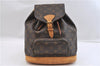 Authentic Louis Vuitton Monogram Montsouris MM Backpack M51136 LV 2354F