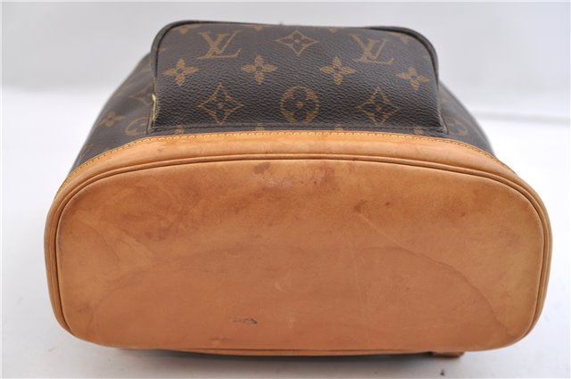 Authentic Louis Vuitton Monogram Montsouris MM Backpack M51136 LV 2354F