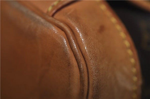 Authentic Louis Vuitton Monogram Montsouris MM Backpack M51136 LV 2354F