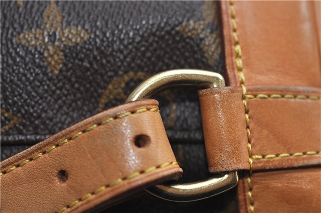 Authentic Louis Vuitton Monogram Montsouris MM Backpack M51136 LV 2354F