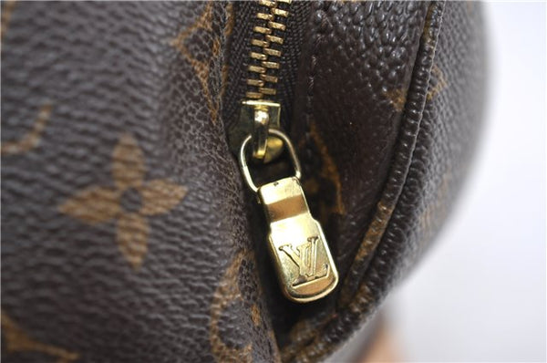 Authentic Louis Vuitton Monogram Montsouris MM Backpack M51136 LV 2354F