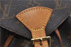 Authentic Louis Vuitton Monogram Montsouris MM Backpack M51136 LV 2354F
