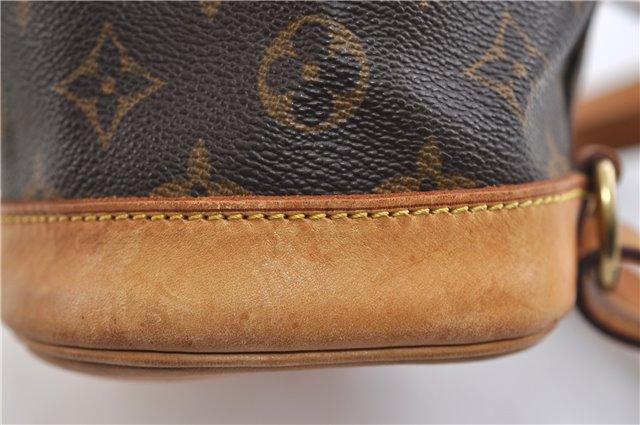 Authentic Louis Vuitton Monogram Montsouris MM Backpack M51136 LV 2354F