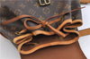 Authentic Louis Vuitton Monogram Montsouris MM Backpack M51136 LV 2354F