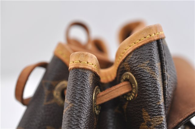 Authentic Louis Vuitton Monogram Montsouris MM Backpack M51136 LV 2354F