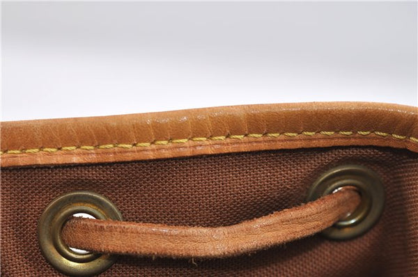 Authentic Louis Vuitton Monogram Montsouris MM Backpack M51136 LV 2354F