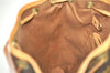 Authentic Louis Vuitton Monogram Montsouris MM Backpack M51136 LV 2354F