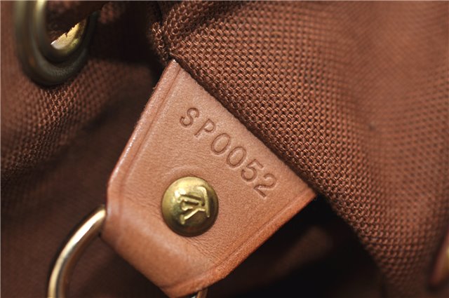 Authentic Louis Vuitton Monogram Montsouris MM Backpack M51136 LV 2354F