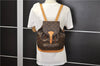 Authentic Louis Vuitton Monogram Montsouris MM Backpack M51136 LV 2354F