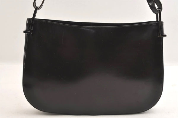 Authentic GUCCI Vintage Shoulder Bag Purse Leather 0013193 Brown 2354I