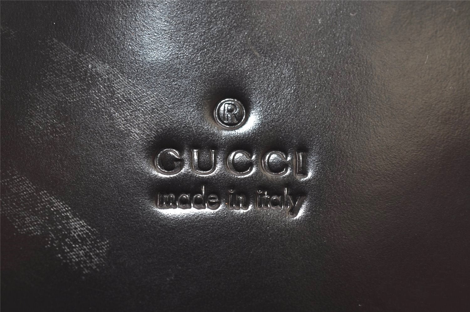 Authentic GUCCI Vintage Shoulder Bag Purse Leather 0013193 Brown 2354I