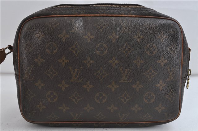 Auth Louis Vuitton Monogram Reporter PM Shoulder Cross Bag M45254 LV Junk 2355D