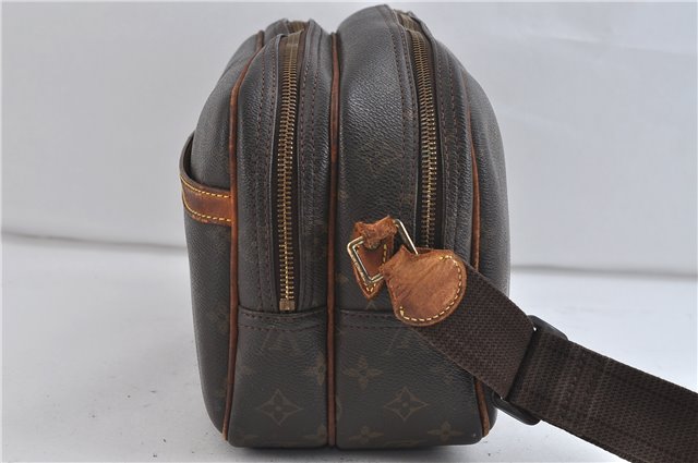 Auth Louis Vuitton Monogram Reporter PM Shoulder Cross Bag M45254 LV Junk 2355D