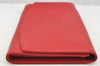 Authentic Louis Vuitton Opera Pochette Aegean Clutch Bag Red M63967 LV 2355I