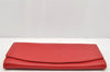 Authentic Louis Vuitton Opera Pochette Aegean Clutch Bag Red M63967 LV 2355I