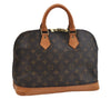 Authentic Louis Vuitton Monogram Alma Hand Bag Purse M51130 LV 2356F