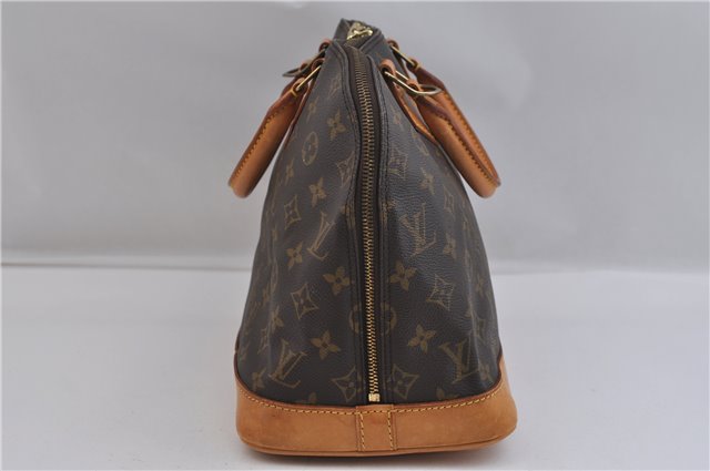 Authentic Louis Vuitton Monogram Alma Hand Bag Purse M51130 LV 2356F