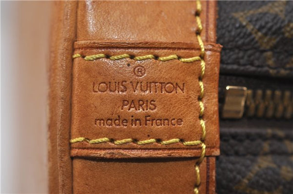 Authentic Louis Vuitton Monogram Alma Hand Bag Purse M51130 LV 2356F